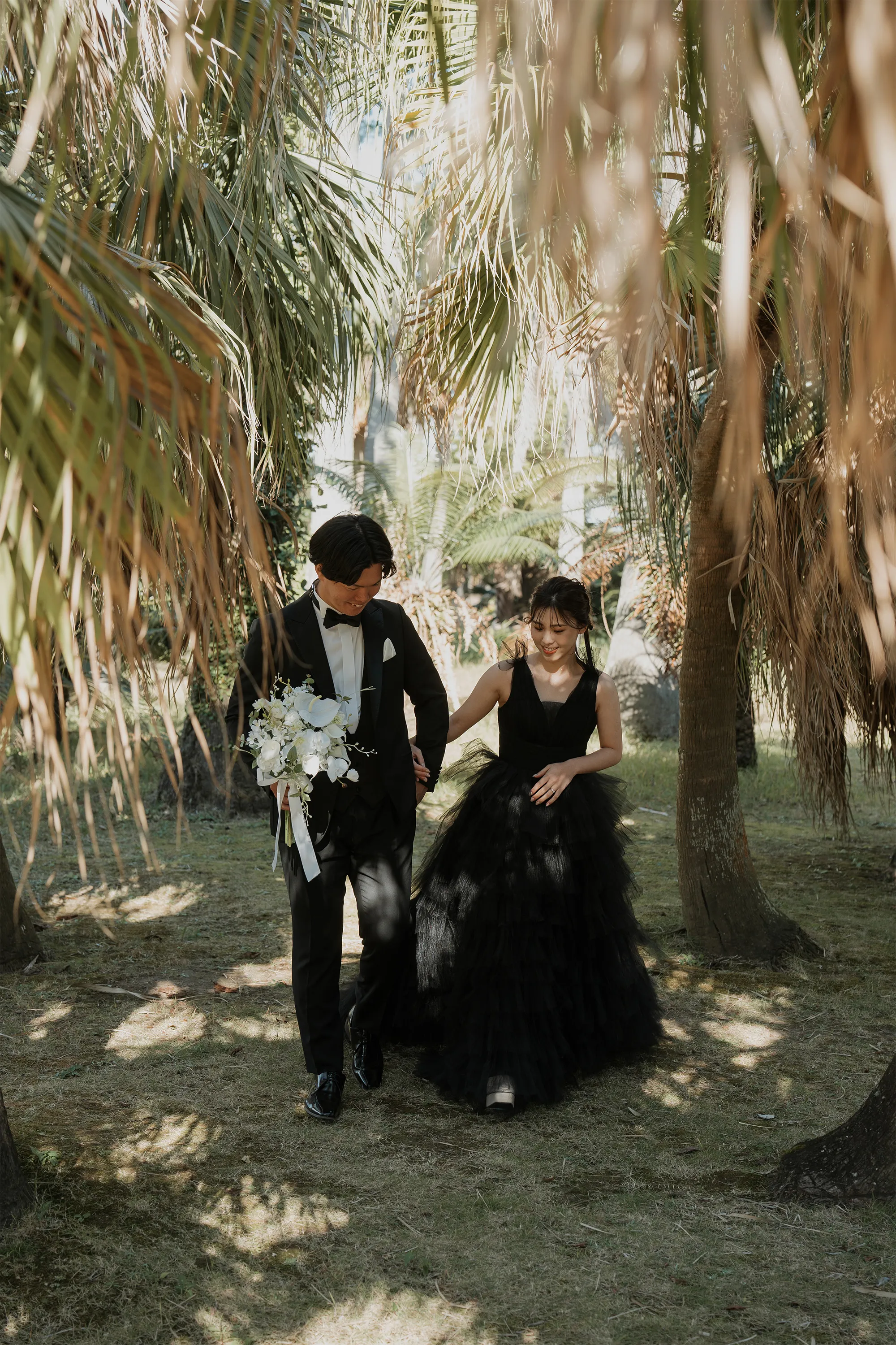 撮影場所が青島のウェディングフォト