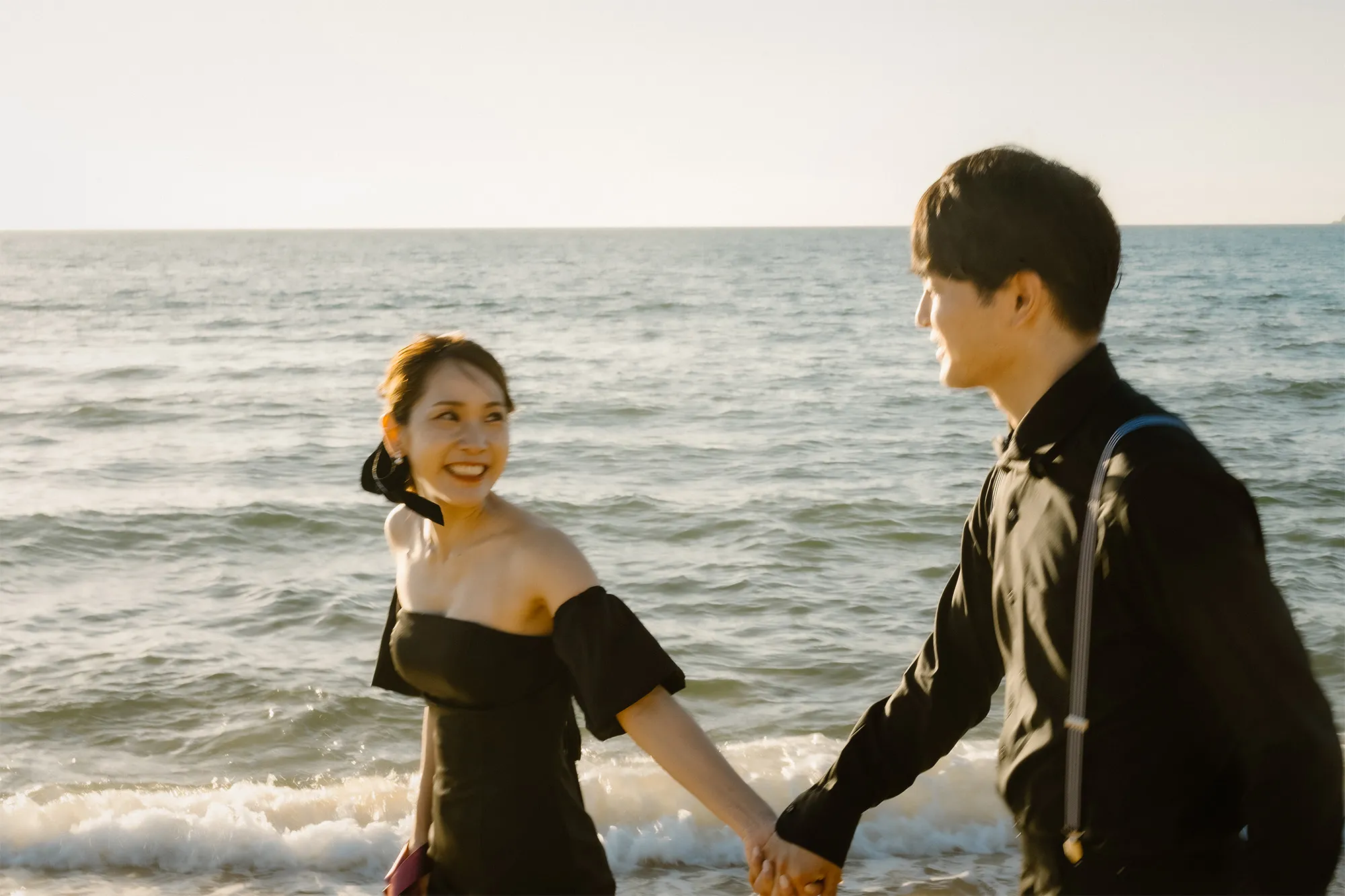 撮影場所が奈多のウェディングフォト